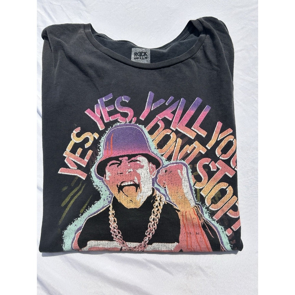 Rock Bells‎ 3 XL LL COOL J Black T Shirt Good Condition